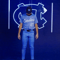 University Of North Carolina Baseball GIF by UNC Tar Heels