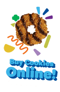 GirlScoutsWW girl scouts girl scout girl scout cookies samoas Sticker