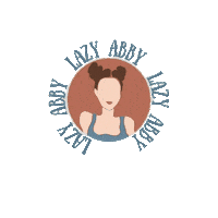 lazyabby lazy canva lazyabby Sticker