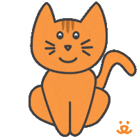 Cat Reaction Sticker by Best Friends Animal Society