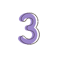 Design Number Sticker