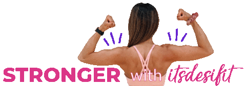 itsdesifit giphyupload stronger strong women strong woman Sticker