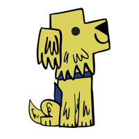 Sticker by Support Dogs UK