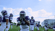 College Football Dancing GIF by Northwestern Athletics