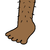 Tanned Skin Sticker Sticker