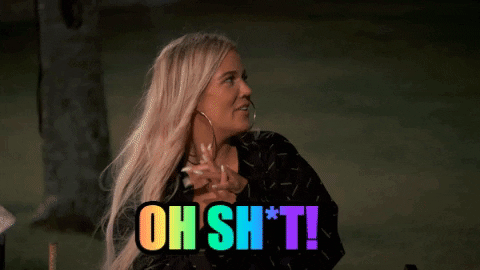 Bunim-MurrayProductions giphygifmaker surprise drama shock GIF