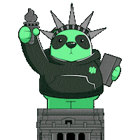 New York Usa Sticker by SuperVerse