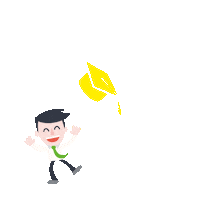 w-klein logo green training graduation Sticker