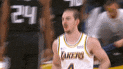 High Five Los Angeles Lakers GIF by NBA
