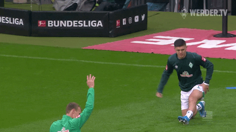 Football Stretching GIF by SV Werder Bremen