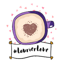 Coffee Valentines Sticker by Wilfrid Laurier University