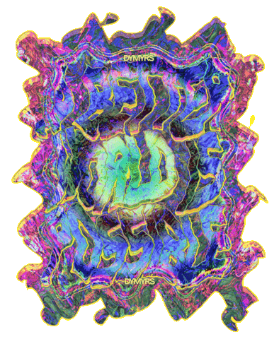 Art Rainbow Sticker by TEKLA, THE SEER