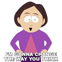Thinking Sticker by South Park