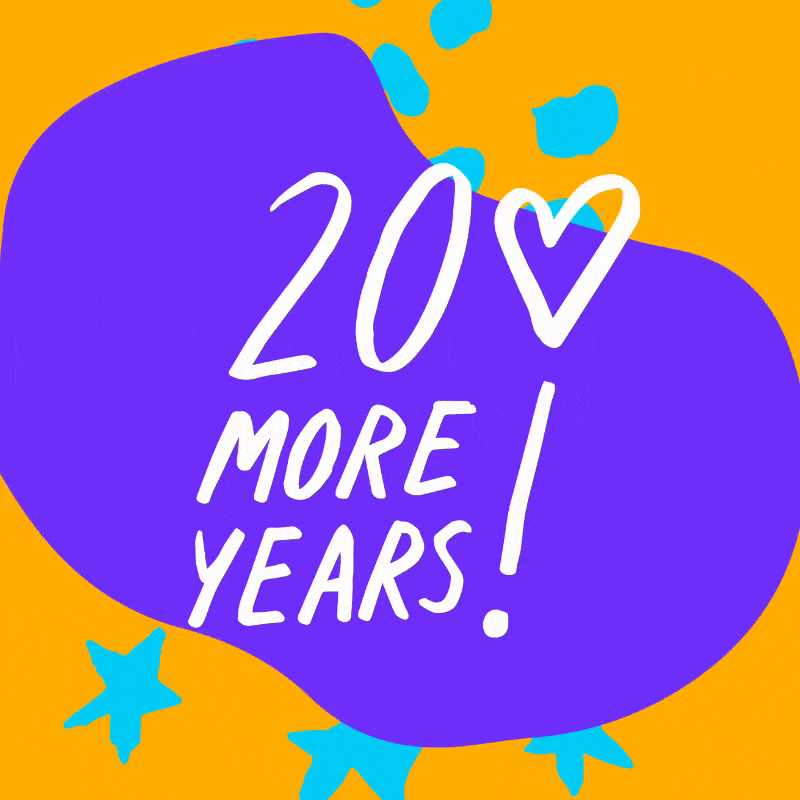 20 More Years GIF by Arts of Life
