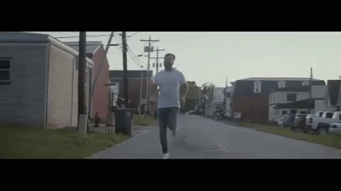 break up running GIF