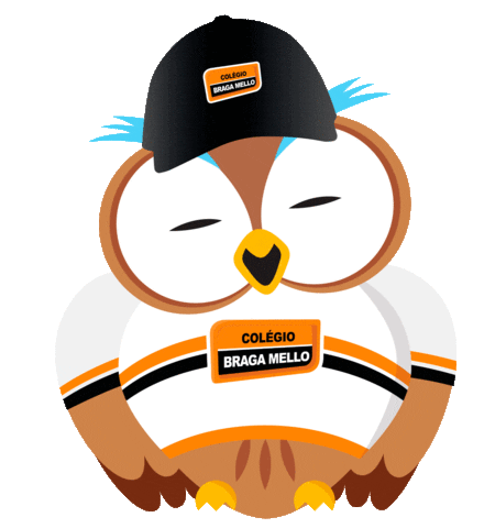 Owl Menino Sticker by Braga Mello