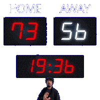 56 Away Sticker