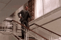 mad men stairs GIF