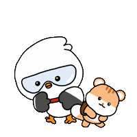 달이 Sticker by PPS
