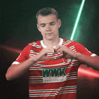 Football Love GIF by FC Augsburg 1907