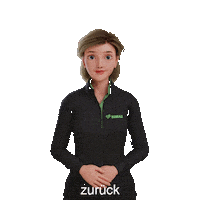 Sticker Zurück Sticker by Sign Time - SiMAX