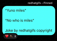 Miles No GIF