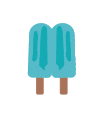 Ice Cream Summer Sticker by Inter-State Studio & Publishing Co.®