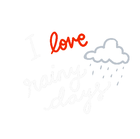 chicabeingme giphyupload rain weather cloud Sticker