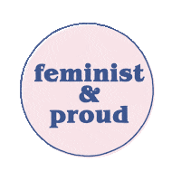Proud Feminist Sticker