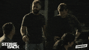 Strike Back Middle Finger GIF by Cinemax