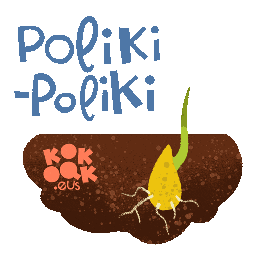kokoakgara plant grow slow planta Sticker