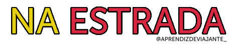 AprendizdeViajante giphyupload viagem estrada aprendizdeviajante Sticker