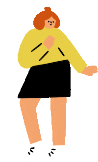 Dance Dancing Sticker by Fuchsia MacAree