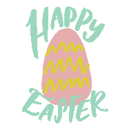 Spring Easter Sticker