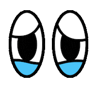 Sad Illustration Sticker
