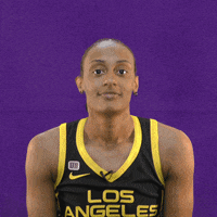Los Angeles Sparks Brittney Sykes GIF by The Official Page of the Los Angeles Sparks