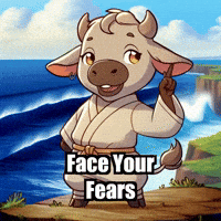 Face Your Fears Wisdom GIF by Masterfurdinand