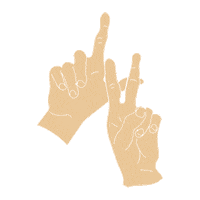 Hand Jh Sticker