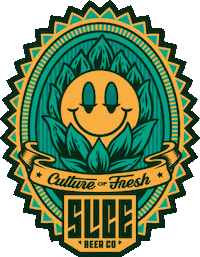 slicebeer beer hop craftbeer slice Sticker