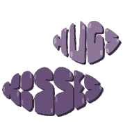 Blink Kisses Sticker