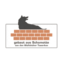Holzofen Kaminofen Sticker by Wolfshöher Tonwerke