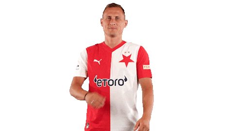 Jan Boril Football Sticker by SK Slavia Praha