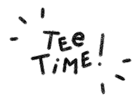 Time Golf Sticker by Catharina Stewart