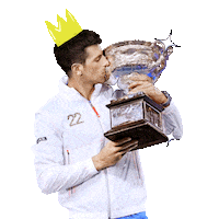 Novak Djokovic Sport Sticker by Australian Open
