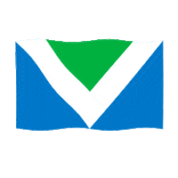 Vegan Flag Sticker by Flags For Good