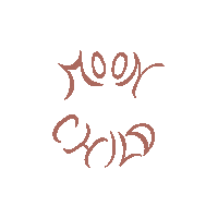 pixiepourtoi embroidery moonchild astromoon pixiepourtoi Sticker