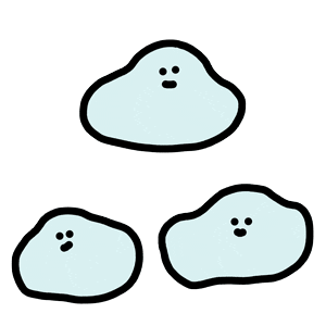 Rain Cloud Sticker by Originals