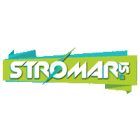 Logo Lightning Sticker by Stromar.si