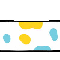Cream Otter Sticker by 大白丸丸(daibai maru)