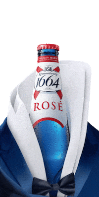 1664 Rose Sticker by 1664 Blanc
